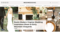Desktop Screenshot of modwedding.com